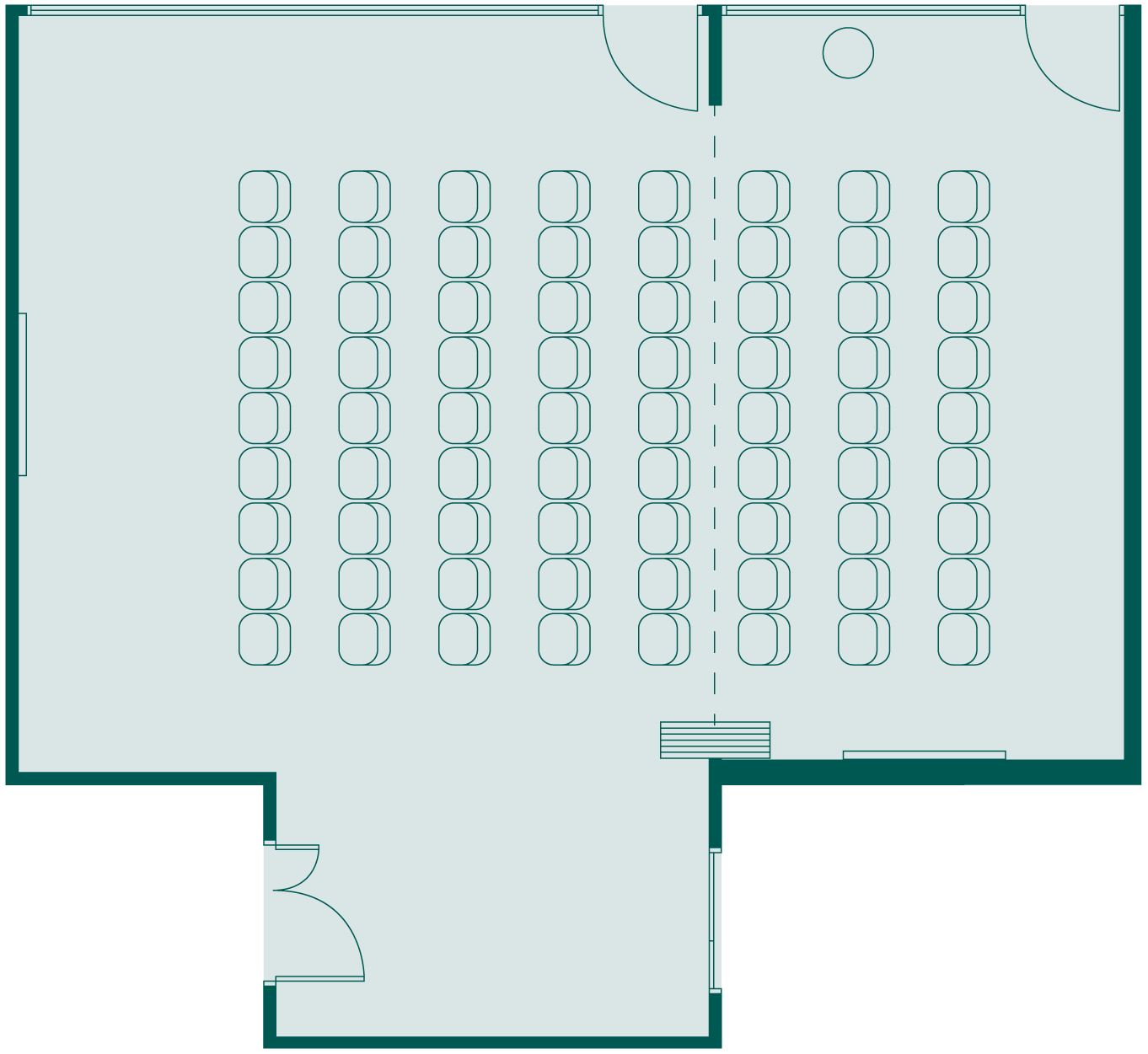 Theatre (72 chairs)
