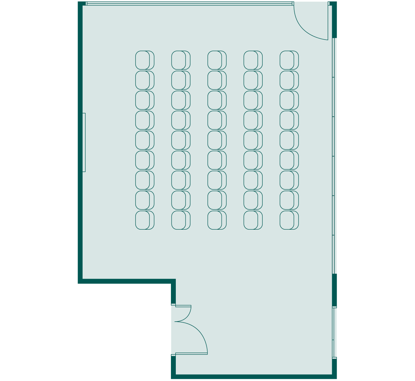 Theatre (45 chairs)